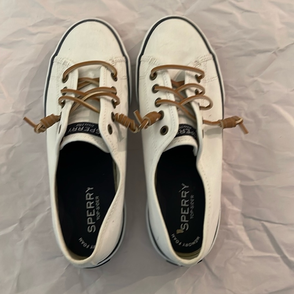 Sperry Topsider white womens